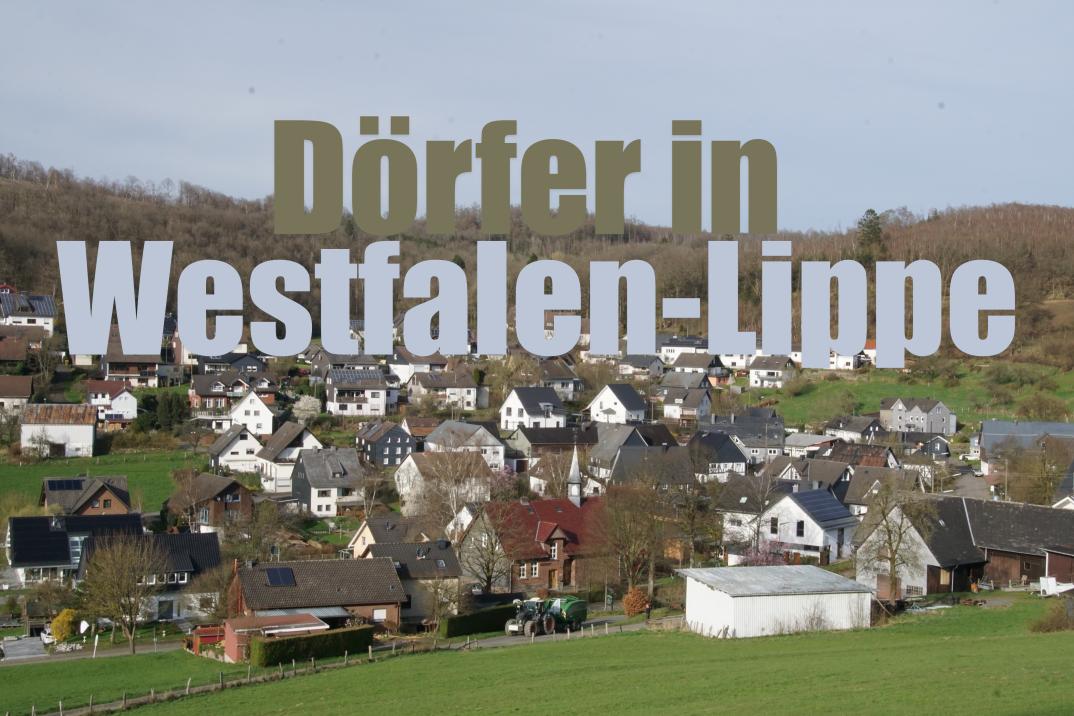 Das Foto zeigt ein typisches Dorf: Beienbach im Siegerland