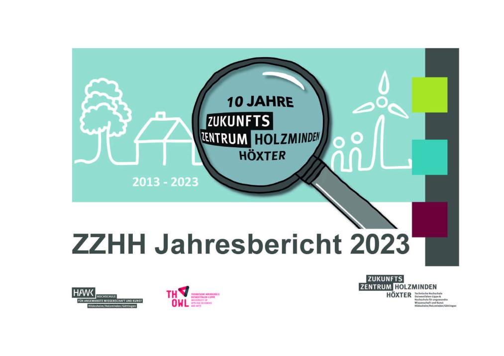 Das Bild zeigt den ZZHH-Jubiläums-Jahresbericht 2023